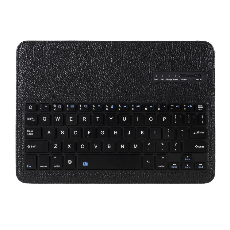 For Samsung Galaxy Tab S3 9.7-inch T820 Detachable Bluetooth Keyboard Litchi Leather Stand Case - Pink-11
