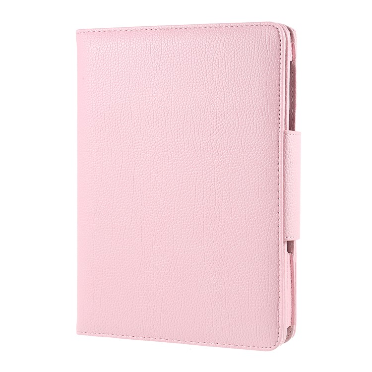 For Samsung Galaxy Tab S3 9.7-inch T820 Detachable Bluetooth Keyboard Litchi Leather Stand Case - Pink-8