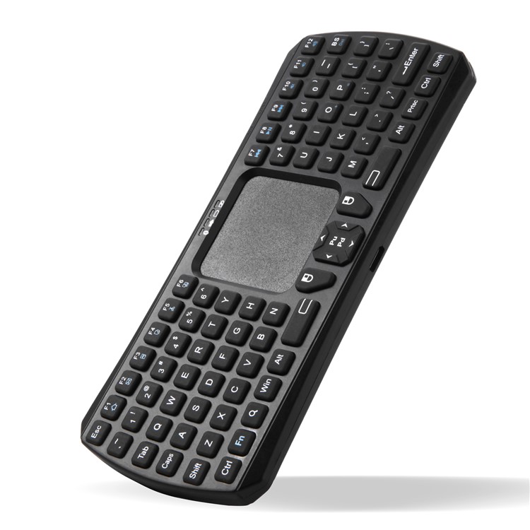 IBK-26 Mini Bluetooth Wireless QWERTY Keyboard with Touchpad for Smartphones and Tablets - Black-14