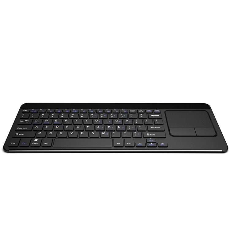 BOW HW087 2.4G Wireless Keyboard with 3-inch Large Touchpad for PC, Laptop, Computer - Black-5