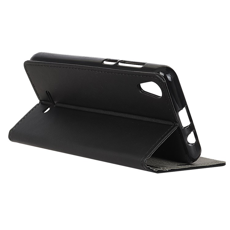 Magnetic PU Leather Stand Wallet Case for Wiko Lenny 4 - Black-5