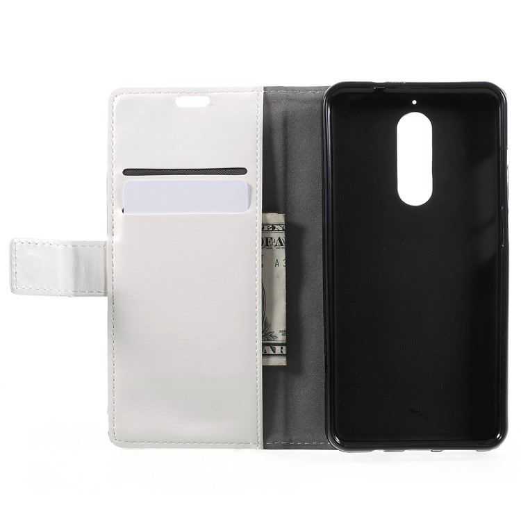 Pattern Printing Stand Wallet Leather Case for Wiko View XL - Bloody Wolf-6