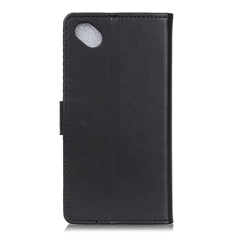Magnetic PU Leather Wallet Stand Case for Wiko Sunny 2 Plus - Black-3