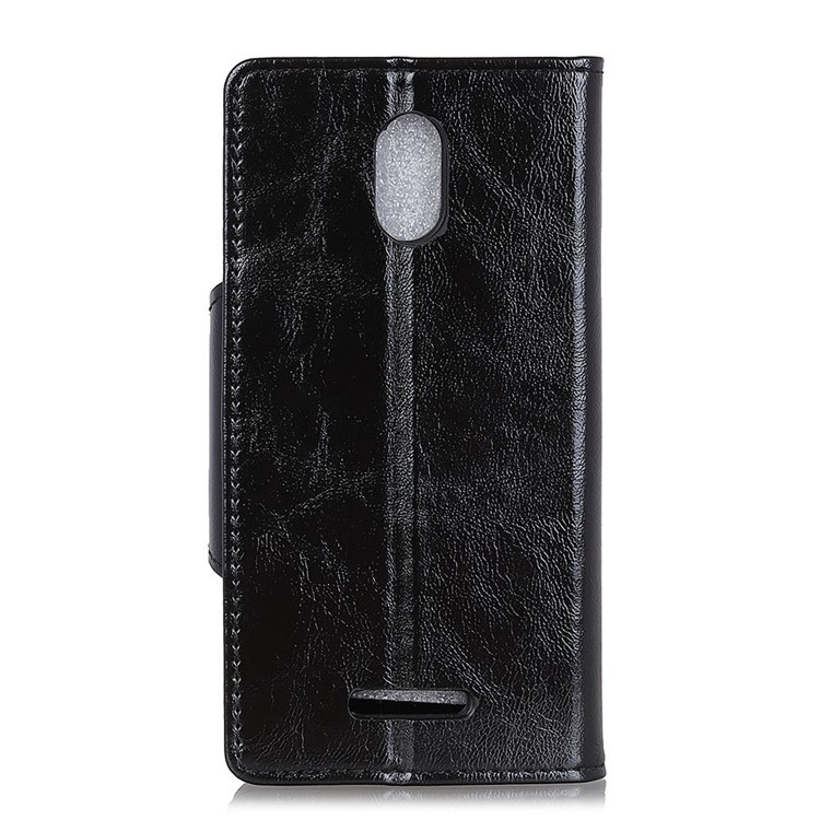 Wallet Leather Stand Case for Wiko Jerry 3 - Black-3