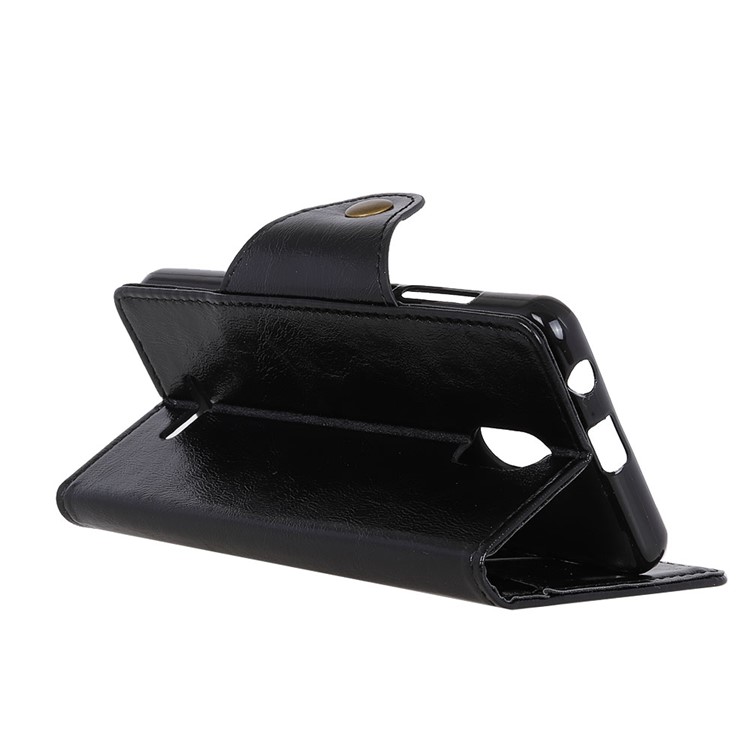 Wallet Leather Stand Case for Wiko Jerry 3 - Black-5