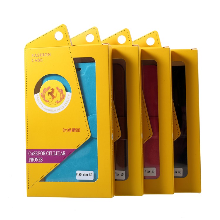 Crazy Horse Wallet Magnetic Stand Leather Case (Built-in Steel Sheet) for Wiko Ciew Go - Black-7