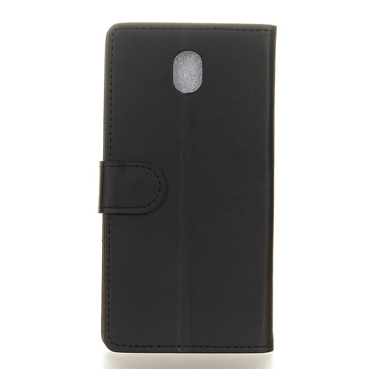 PU Leather Wallet Mobile Phone Case with Stand for Wiko Sunny3 Mini - Black-4