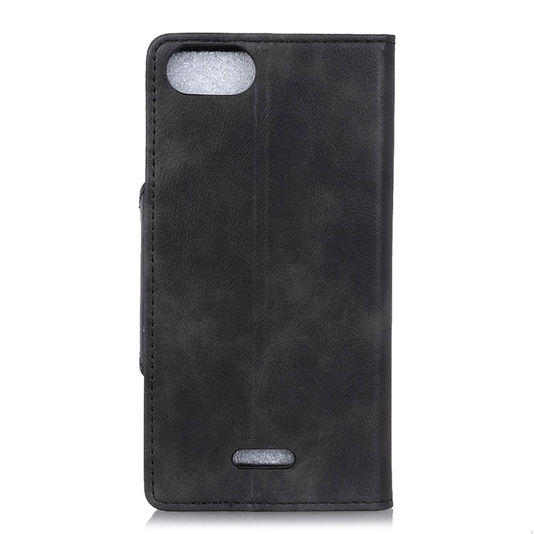 Wallet Leather Stand Case for Wiko Tommy3 Plus - Black-6