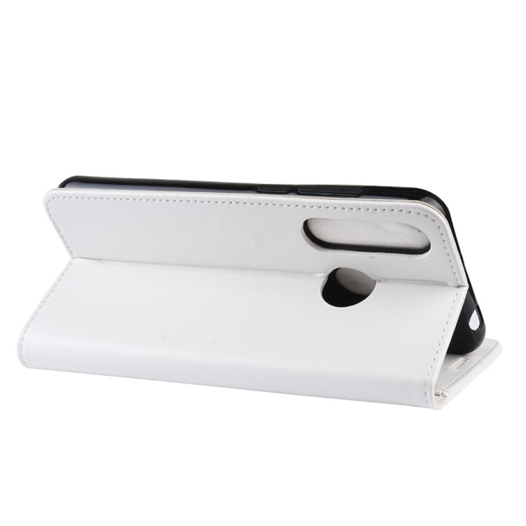 PU Leather Stand Wallet Flip Mobile Phone Case for Wiko View 3 - White-6