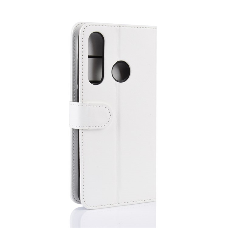 PU Leather Stand Wallet Flip Mobile Phone Case for Wiko View 3 - White-7