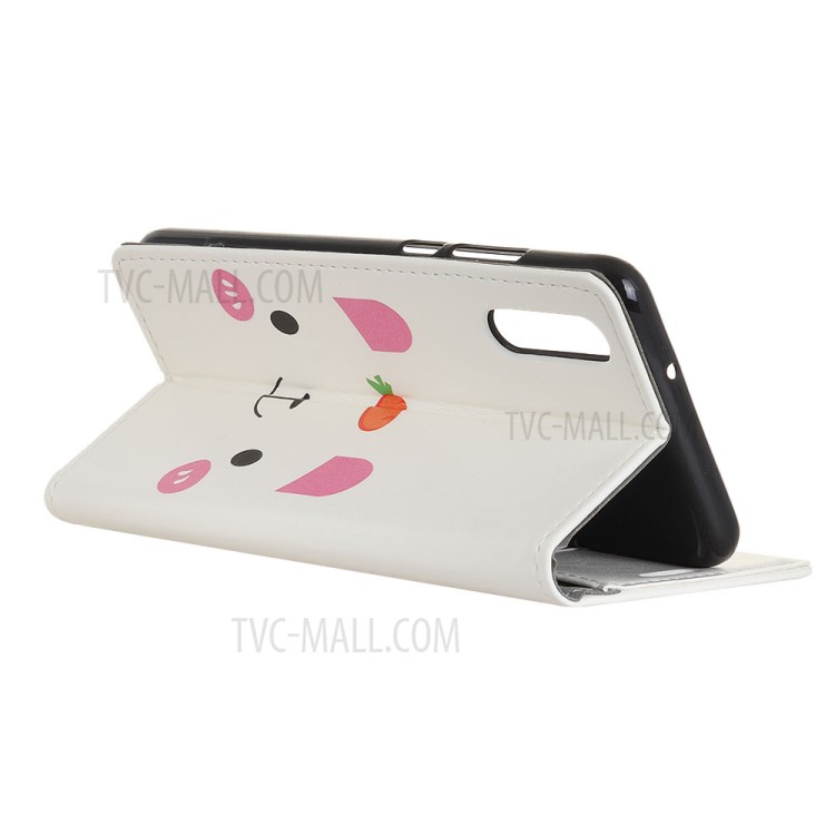 Pattern Printing Leather Cover with Wallet Stand for Wiko View 4/View 4 lite - Cute Animal-6