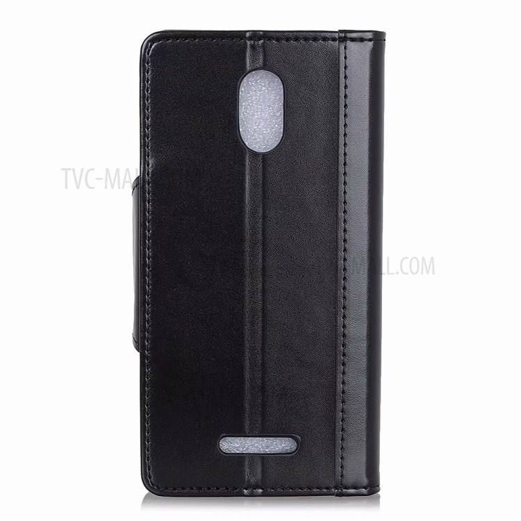 Leather Stand Case with Card Slots for Wiko Sunny5 - Black-2