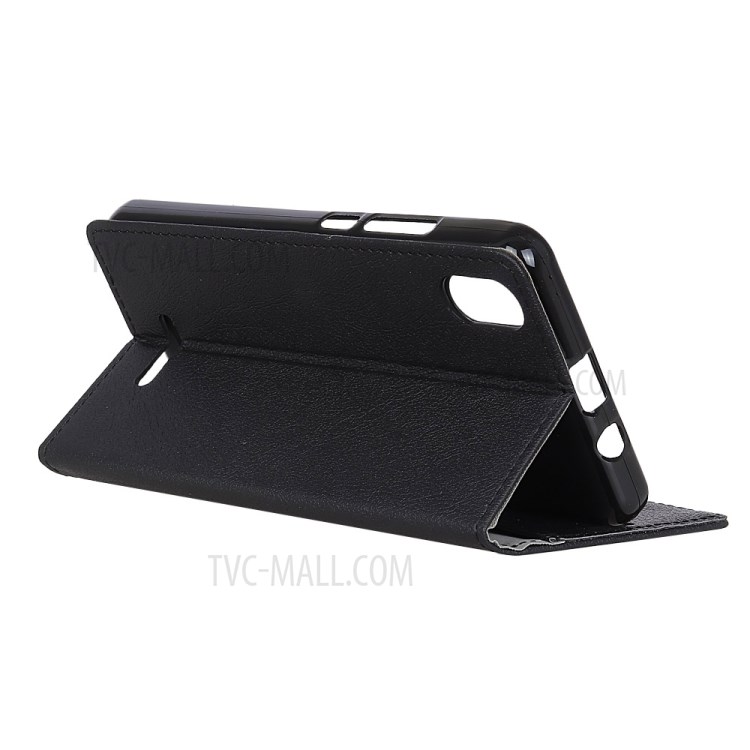 PU Leather Wallet Stand Phone Shell for WIKO Y61-3