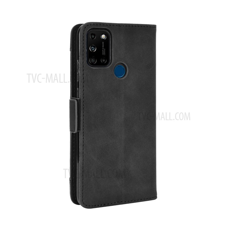 Multiple Card Slots Leather Wallet Mobile Phone Case for Wiko View5/View5 Plus - Black-2