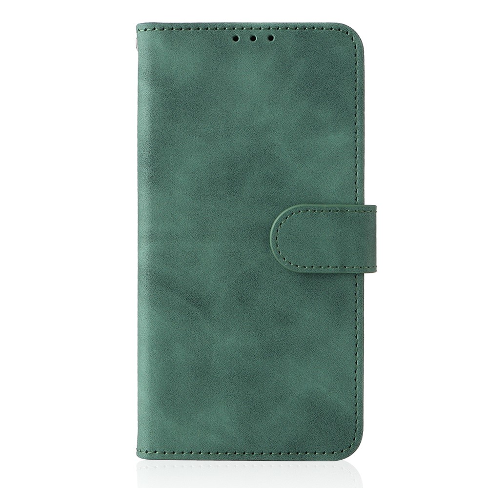 For Wiko Y82 PU Leather + TPU Inner Shell Skin-touch Feeling Shockproof Function Wallet Stand Flip Cover - Green-5