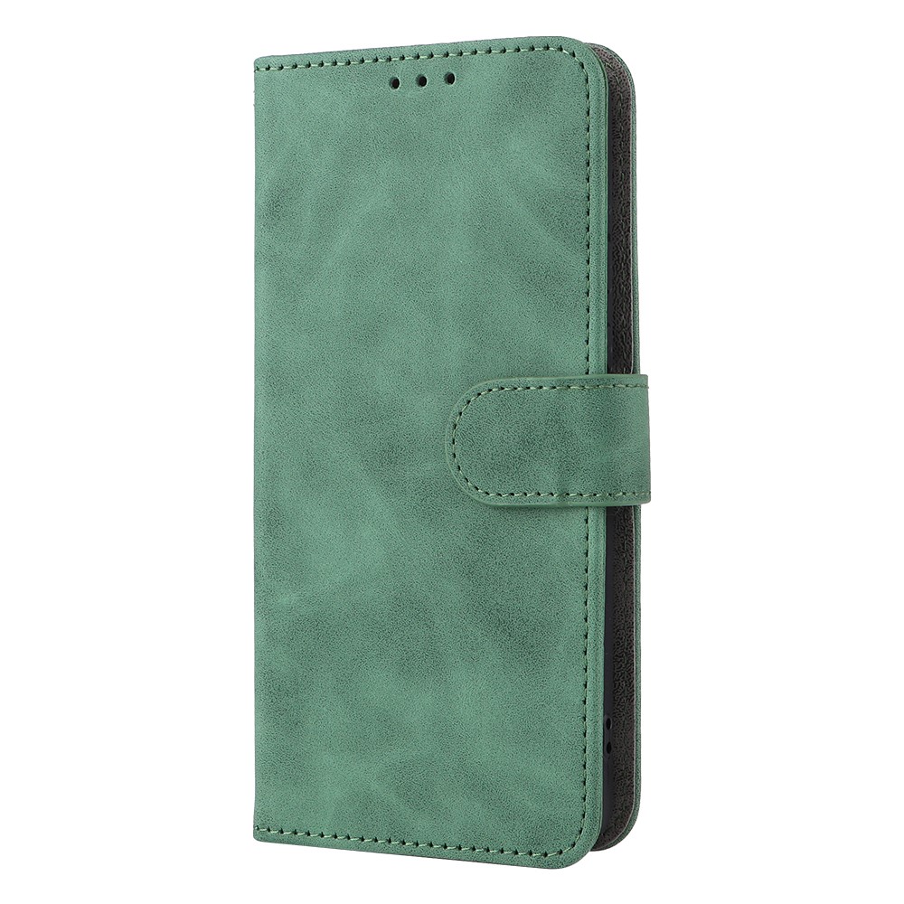 For Wiko Y82 PU Leather + TPU Inner Shell Skin-touch Feeling Shockproof Function Wallet Stand Flip Cover - Green-6