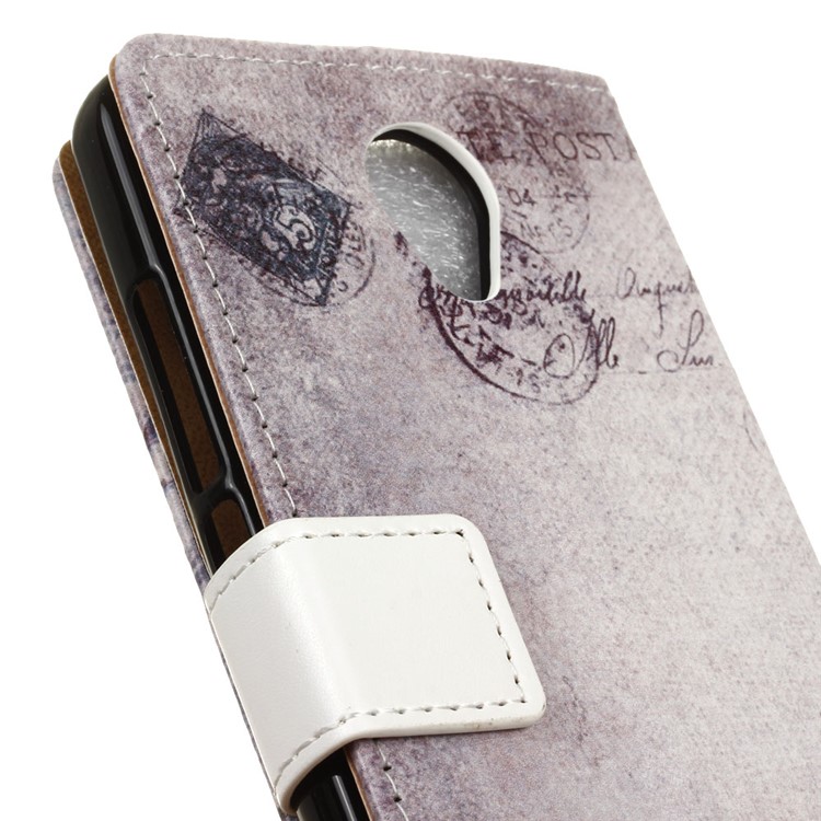 Wallet Leather Stand Case for Wiko Freddy - Cat in Hat and French Flag-3
