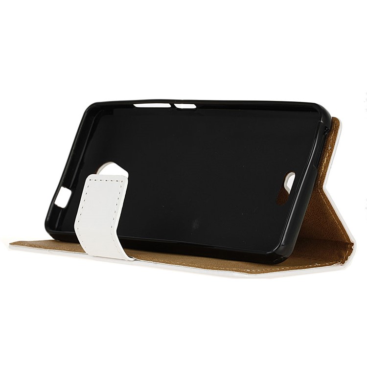 Wallet Leather Stand Case for Wiko Freddy - Cat in Hat and French Flag-5