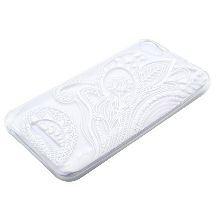 Pattern Printing TPU Case for Wiko Jerry - Paisley Flowers-2