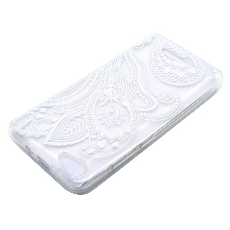 Pattern Printing TPU Case for Wiko Jerry - Paisley Flowers-3