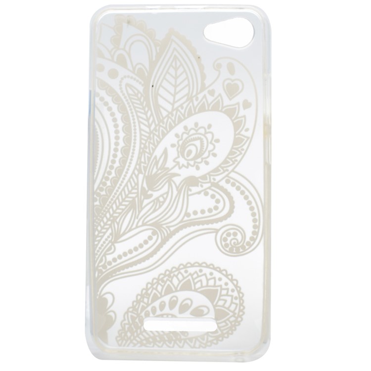Pattern Printing TPU Case for Wiko Jerry - Paisley Flowers-4