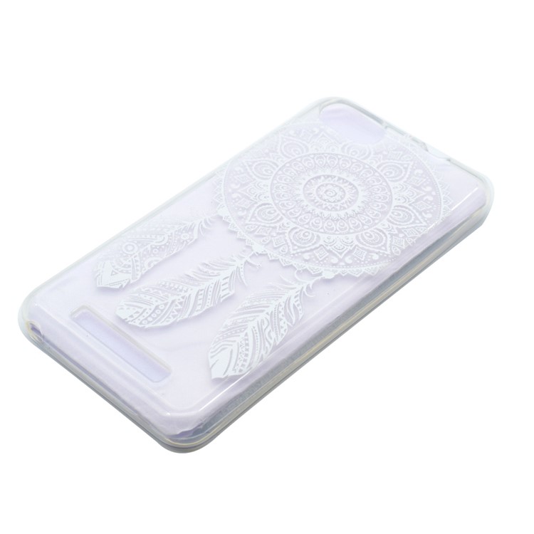 Pattern Printing TPU Case for Wiko Lenny 3 - Mandala Flowers-2