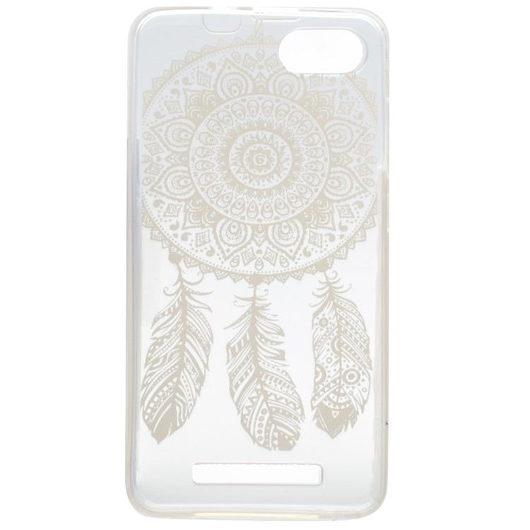 Pattern Printing TPU Case for Wiko Lenny 3 - Mandala Flowers-4
