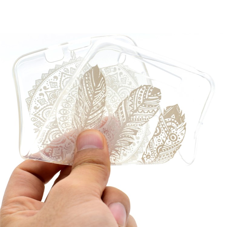 Pattern Printing TPU Case for Wiko Lenny 3 - Mandala Flowers-5