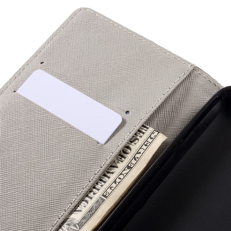 Pattern Printing Leather Wallet Mobile Case for Wiko Freddy - Do Not Touch My Phone-9