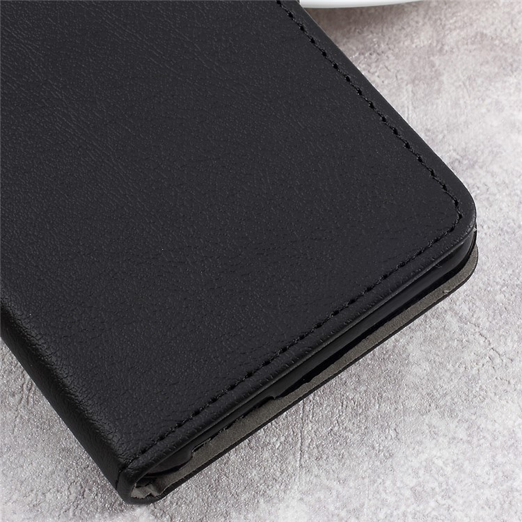 Wallet Leather Cell Phone Cover Case for Wiko Upulse Lite - Black-7