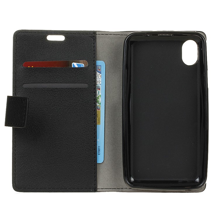 Wallet Leather Stand Case for Wiko Sunny Max - Black-5