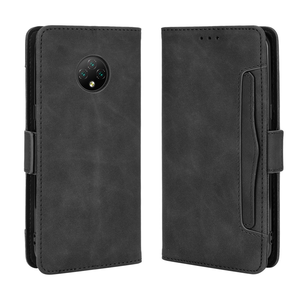 Wallet Stand Flip Leather Protective Case for Doogee X95 - Black-2