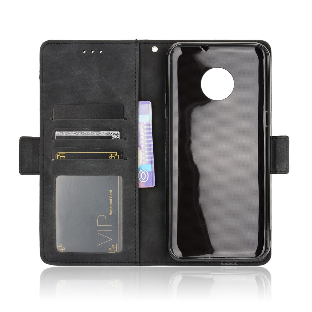Wallet Stand Flip Leather Protective Case for Doogee X95 - Black-4