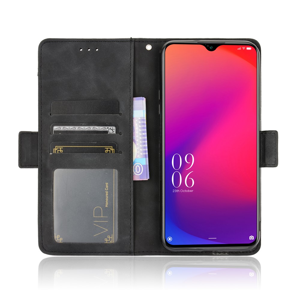 Wallet Stand Flip Leather Protective Case for Doogee X95 - Black-5