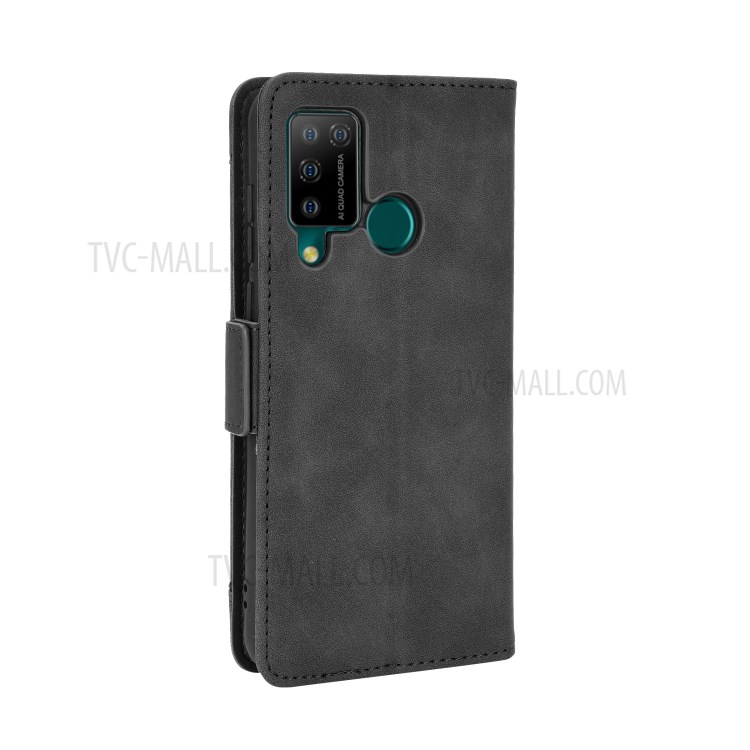 Multiple Card Slots Wallet Case Stand Leather Shell for Doogee N20 Pro - Black-6