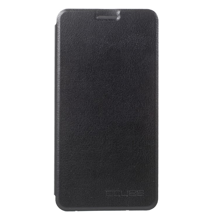 PU Leather Stand Case for Doogee Y6 - Black-2