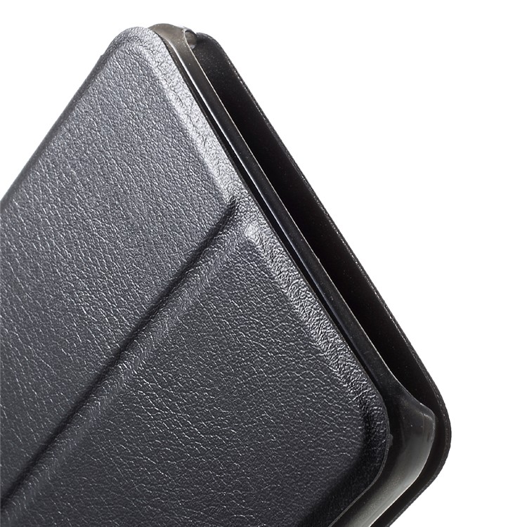 PU Leather Stand Case for Doogee Y6 - Black-7