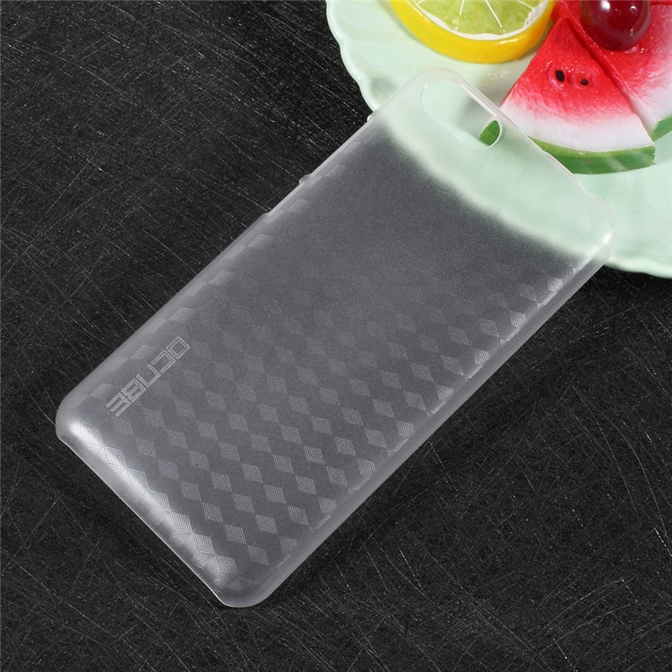 Plastic Protective Mobile Phone Back Case for Doogee Shoot 2 - Transparent-1