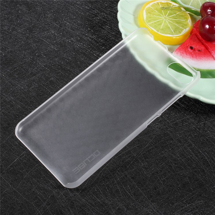 Plastic Protective Mobile Phone Back Case for Doogee Shoot 2 - Transparent-2