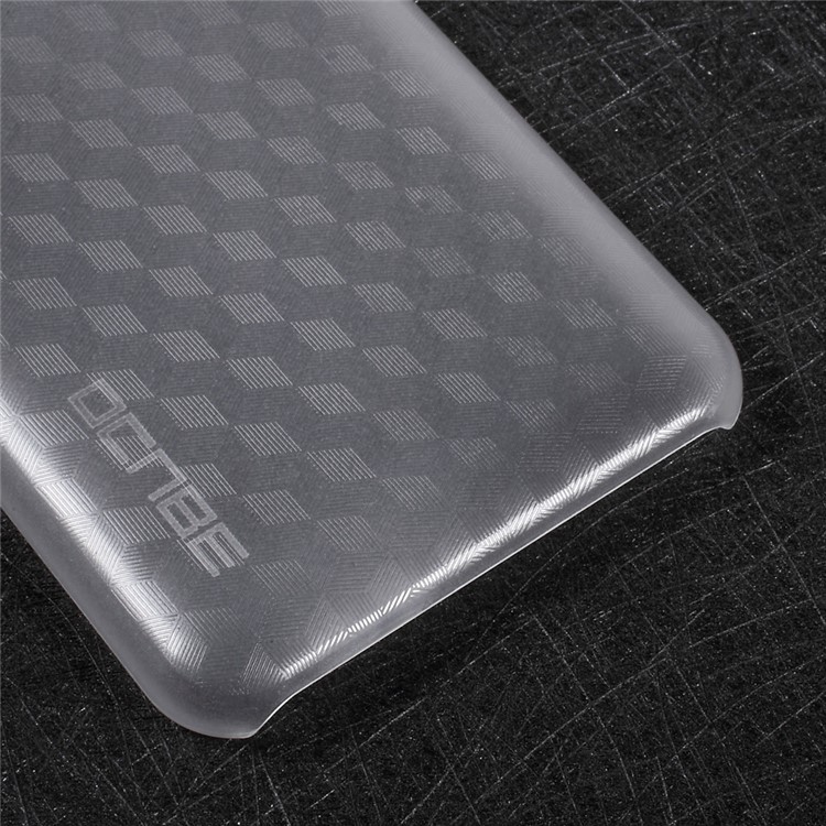 Plastic Protective Mobile Phone Back Case for Doogee Shoot 2 - Transparent-5