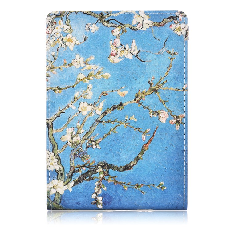 Pattern Printing Vertical PU Leather Smart Stand Shell with Hand Strap for Kobo Clara HD (2018) - Winersweet-2