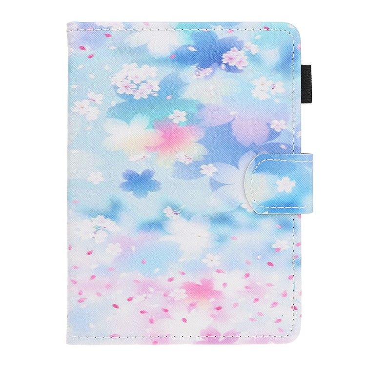 Pattern Printing PU Leather Smart Case for Cubot Koboclara HD - Pretty Flowers-1