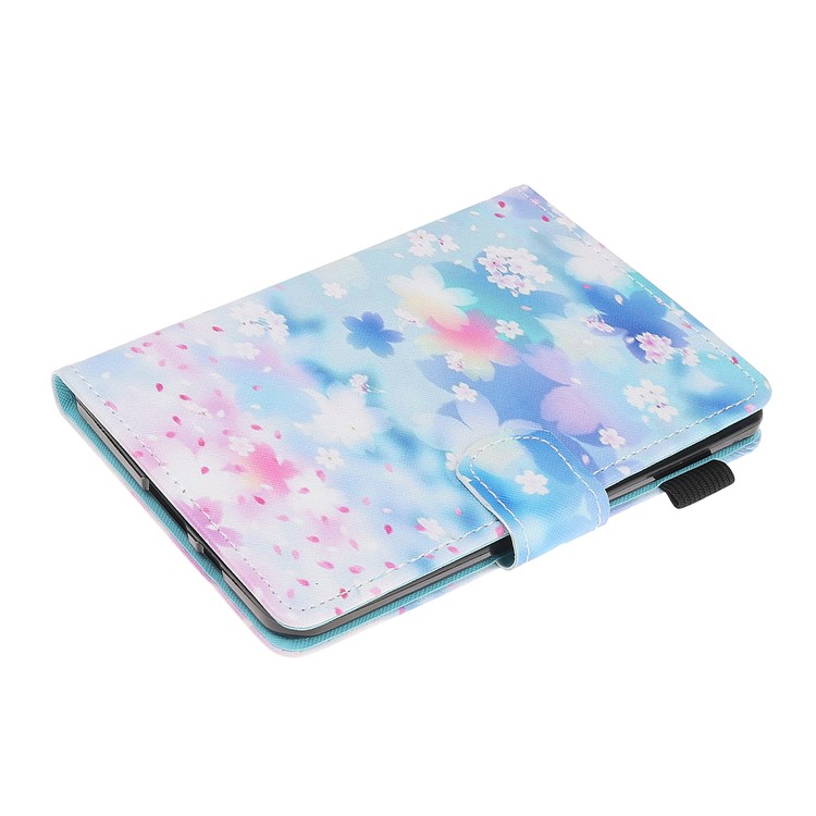 Pattern Printing PU Leather Smart Case for Cubot Koboclara HD - Pretty Flowers-6