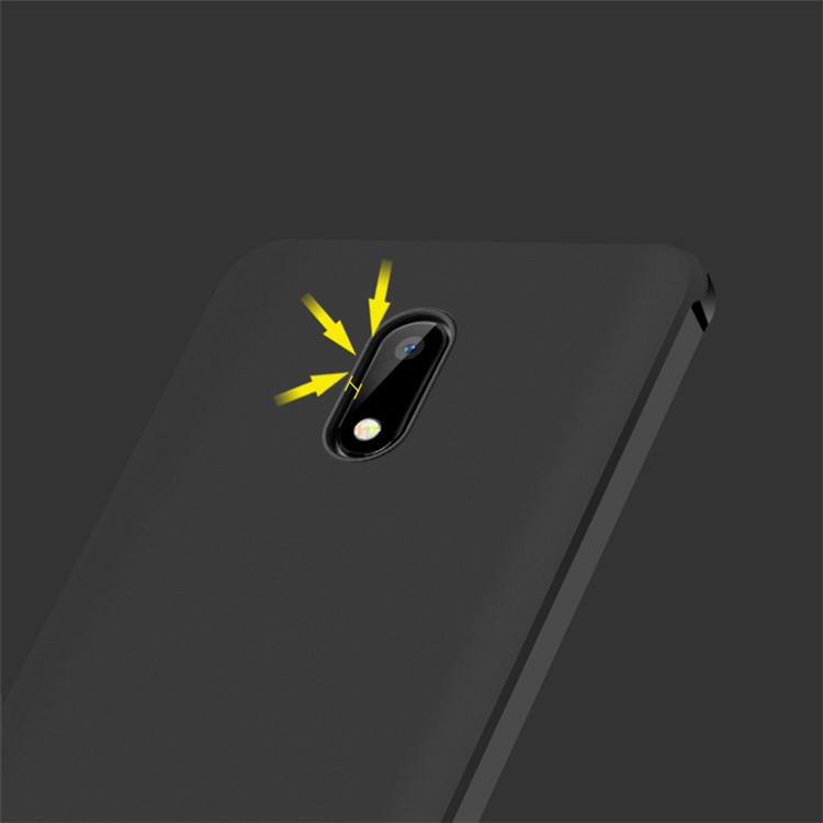 All-wrapped Drop-proof TPU Mobile Phone Case for Nokia 6 - Black-6