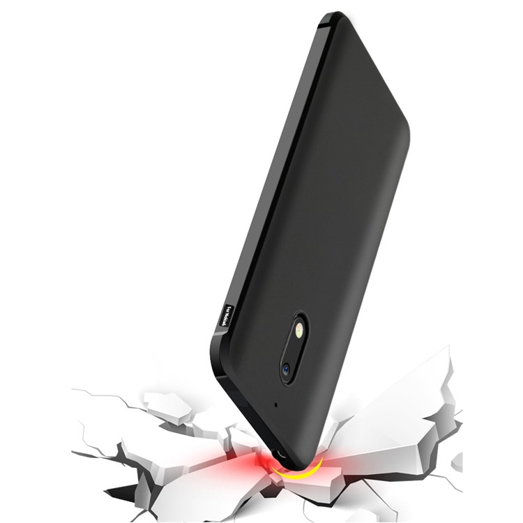 All-wrapped Drop-proof TPU Mobile Phone Case for Nokia 5 - Black-2