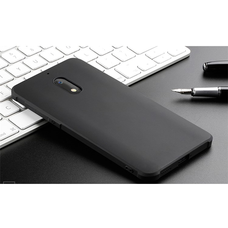All-wrapped Drop-proof TPU Mobile Phone Case for Nokia 5 - Black-4