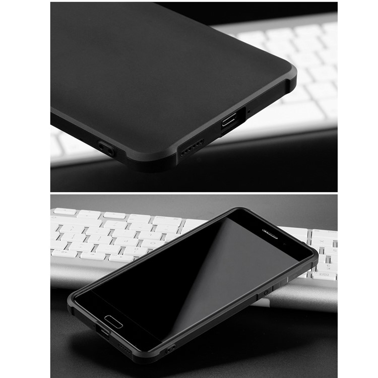 All-wrapped Drop-proof TPU Mobile Phone Case for Nokia 5 - Black-5