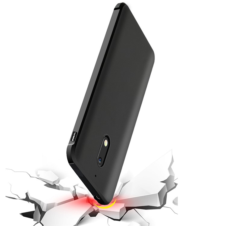 All-wrapped Drop-proof TPU Mobile Phone Case for Nokia 3 - Black-2