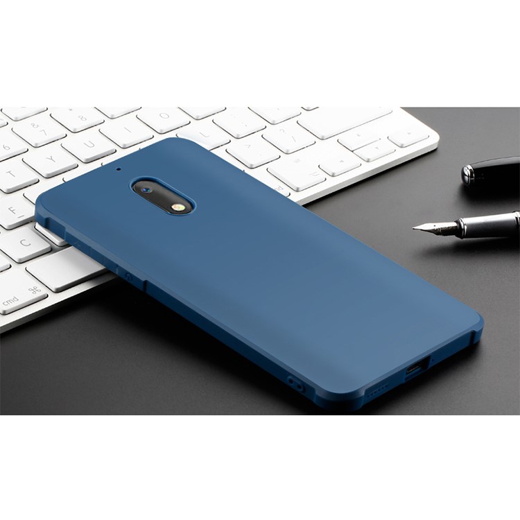 All-wrapped Drop-proof TPU Mobile Phone Casing for Nokia 3 - Blue-2