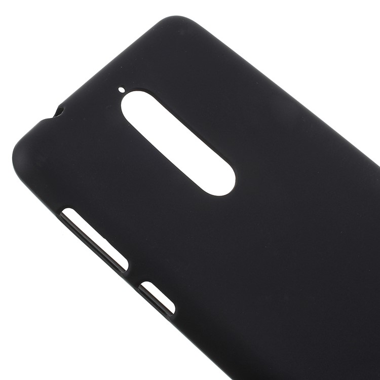 Double Sided Matte TPU Gel Case for Nokia 8 - Black-4